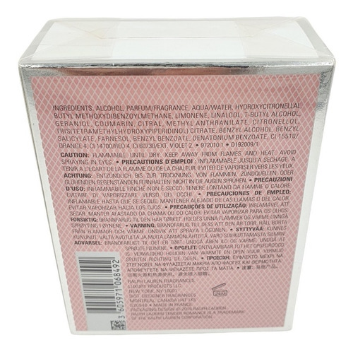 Imagen 4 de 4 de Tender Romance Edp 100ml, Ralph Lauren, Asimco / Prestige