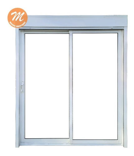 Corrediza Monoblock Perfil Probba 180 X 220 Alto Con Cremona