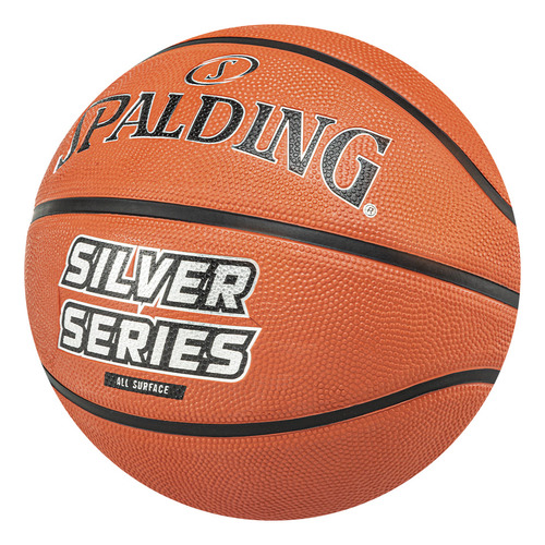 Pelota Spalding Silver Numero 7 Naranja Solo Deportes