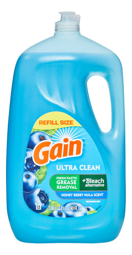 Jabon Liquido Para Trastes Gain 90 Oz