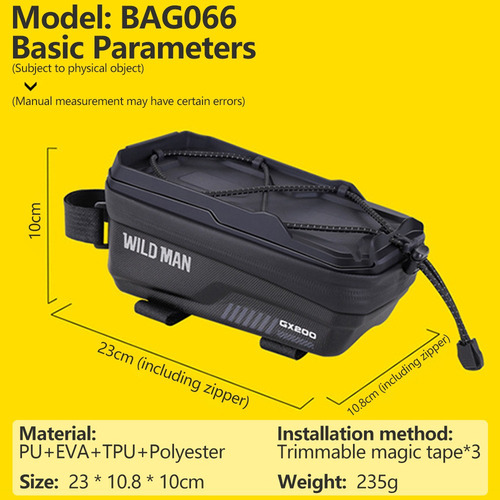 Bolsa Para Cuadro Delantero Bicicleta Bolsas Para Ciclismo