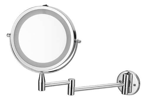 Espejo De Aumento De Pared Con Iluminación Led, Espejo De Ma