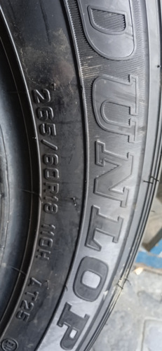 Cauchos Dunlop 265/60 R18