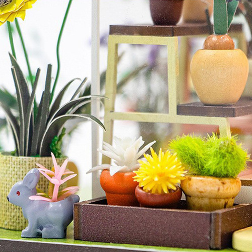 Kits De Casas De Muñecas En Miniatura Para Hacer Tú Mismo