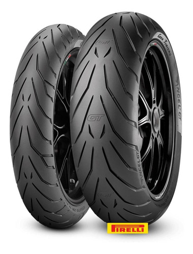 Par Pneu Pirelli Triumph Thruxton 1200r Angel Gt 120 + 160