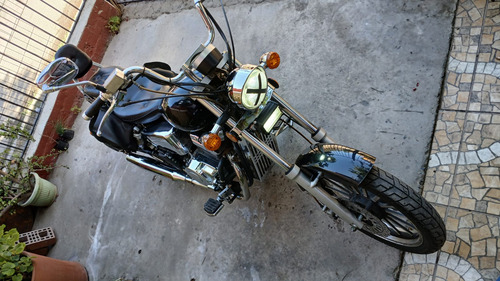 Moto Choper Color Negro Moto 350 Cc Unico Dueño