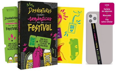 Desventuras (quase) românticas de um festival (Edição especial com brindes), de Dewet, Babi. Autêntica Editora Ltda., capa mole em português, 2021