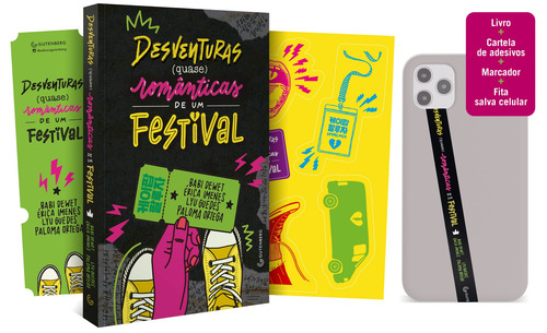 Desventuras (quase) românticas de um festival (Edição especial com brindes), de Dewet, Babi. Autêntica Editora Ltda., capa mole em português, 2021