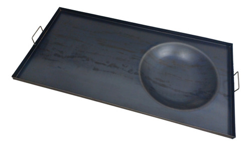 Comal Plancha 100 X 50 Cm Bola Abajo Placa Calibre 14