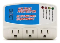 Comprar Protector De Voltaje Equipos Electrónicos 3 Tomas 110v