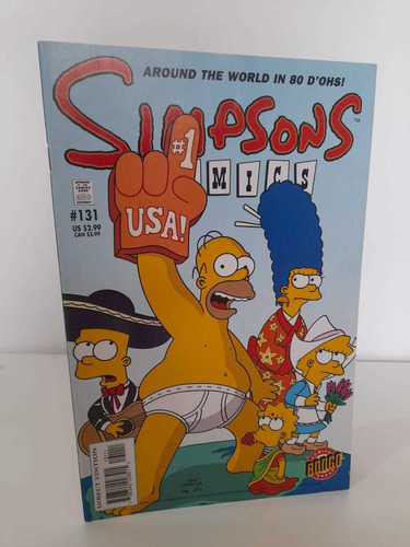 Los Simpson Around The World 80 Dohs. Simpsons Comic. 