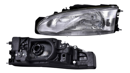 Faro Izq C/base Mitsubishi Mirage 93 Al 96 Depo