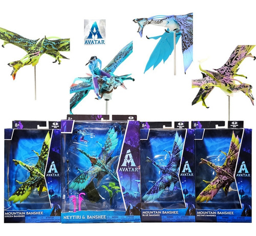 Avatar Set 4 Figuras Mcfarlane Originales