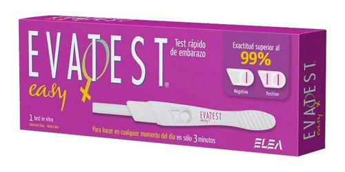 Evatest Easy Test Facil Y Rápido De Embarazo 