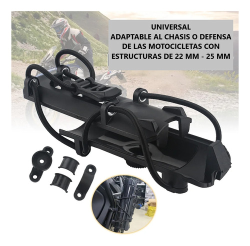 Soporte Ajustable 360° De Botella Para Motocicletas