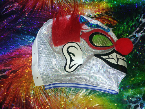 Mascara Luchador Payaso Semiprofesional