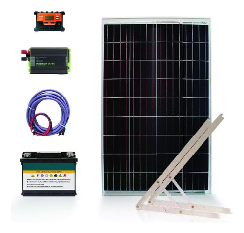 Kit De Panel Solar 300w Notebook Wifi Luces Foco 26846/4