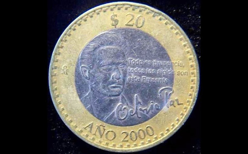 Moneda De Colección De 20 Pesos