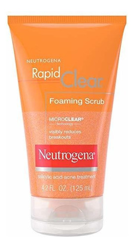 Neutrogena Rápido Claro Espuma Exfoliante Facial Con Ácido S