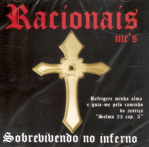 Cd Racionais Mc's - Sobrevivendo No Inferno 