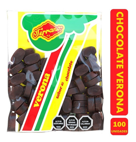 Chocolate Verona (100 Unidades) 