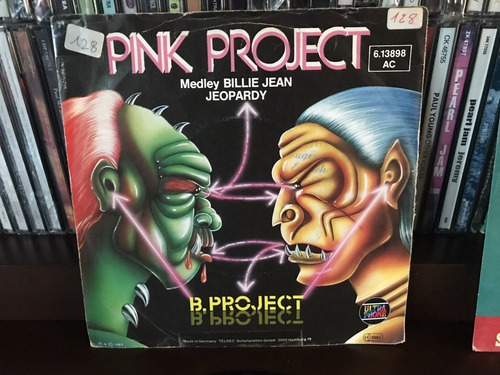 Pink Project - B. Project Lp Single 45 Rpm Alemania 1983
