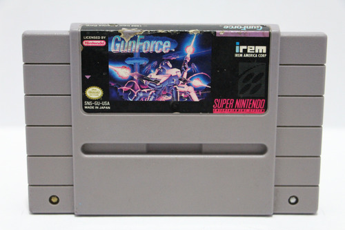 Gun Force Snes (Usado)