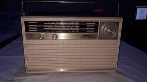 Antigua Radio Denky De 4 Bandas Ruc: 10329709413