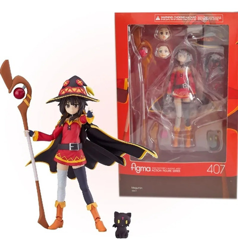 Figura Articulada Figma Megumin Archimaga Konosuba 12cm