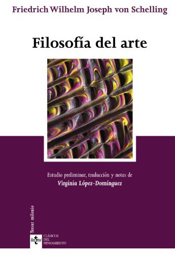 FilosofÃÂa del arte, de Schelling, Friedrich Wilhelm Joseph von. Editorial Tecnos, tapa blanda en español