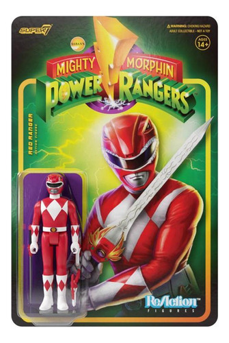 Mighty Morphin Power Rangers Red Ranger Wave 1 Saban Action