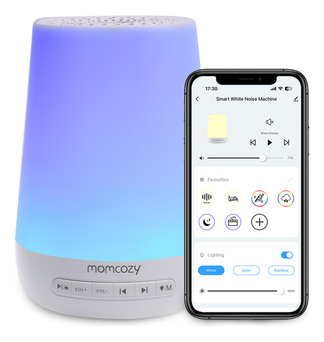 Momcozy Máquina De Ruido Blanca Para Dormir Del Bebé