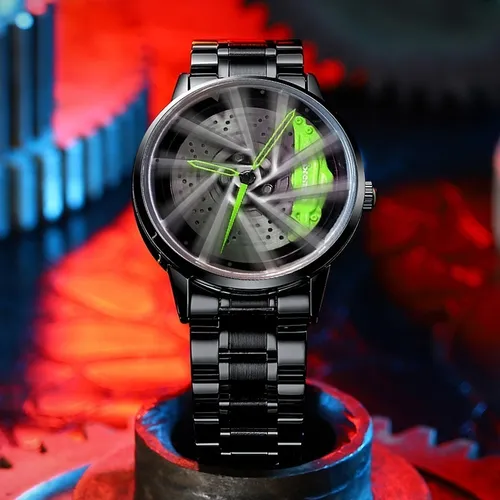 Reloj Giratorio Rin De Auto Deportivo Che.v