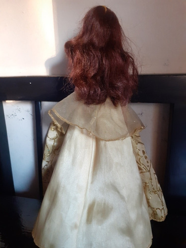 Muñeca La Bella Y La.bestia Disney Unica!2006 Luces Y Sonido