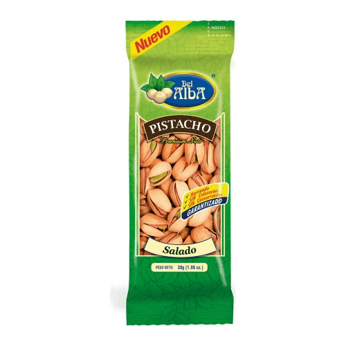 Del Alba Pistacho Salado X 30gr