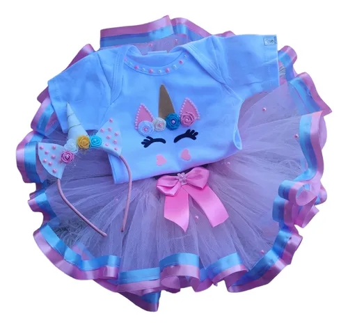 Body E Saia De Tutu De Unic rnio Infantil MercadoLivre