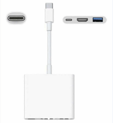 Adaptador Multipuerto De Usb-c A Av Digital