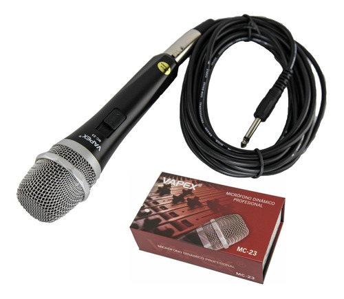 Microfono Dinamico Profesional 78db Cable 5mts ~oft~ Vp Htec