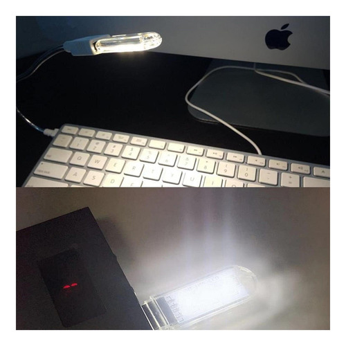 Lámpara De Lectura Usb De Ajdpoi Mini Lámpara Led De Led De