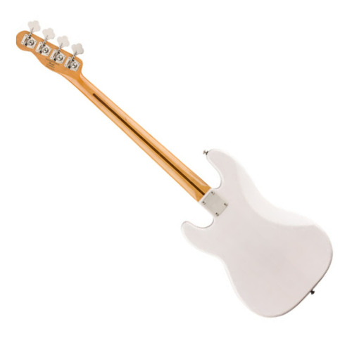 Baixo Fender Squier Classic Vibe 50s P. Bass para hombre, blanco y rubio