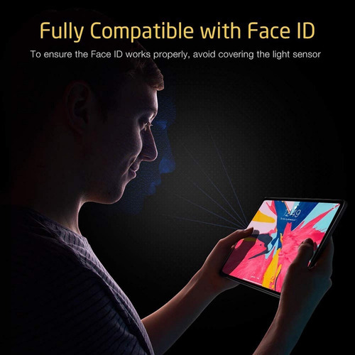 Imagen 6 de 8 de Mica iPad Pro 11 2018/2020/2021 Devia Cristal Templado