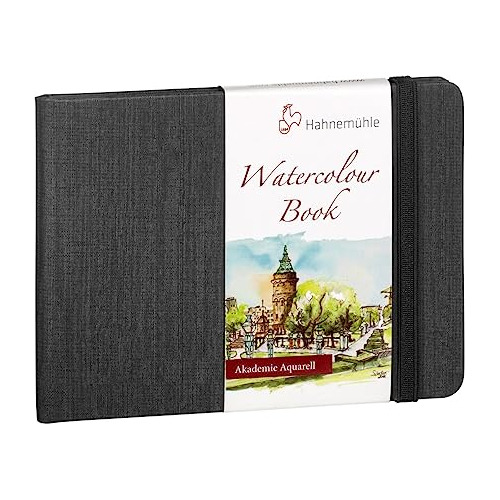 Libro De Acuarelas Hahnemuehle 200 G/m2, Cuaderno De Ac...