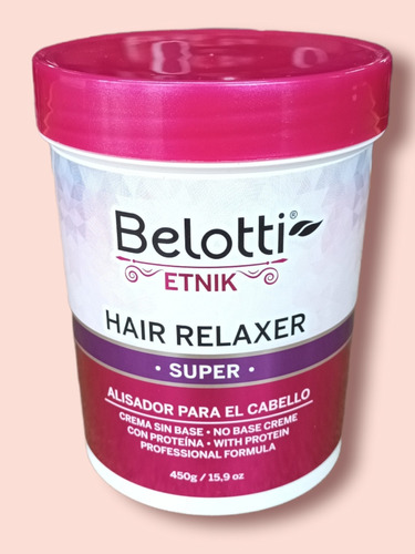 Belotti Hair Relaxer Alisador Para Cabell - G A $44