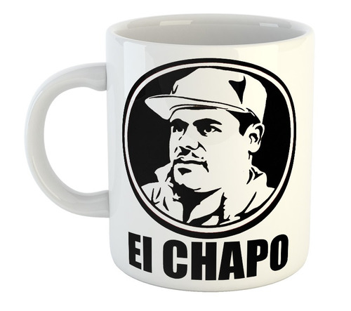Taza De Ceramica El Chapo Guzman Capo Narco Series M1