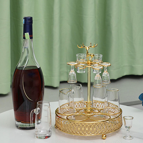Bandeja Para Vasos De Vidrio, Soporte Para Copas De Cóctel,