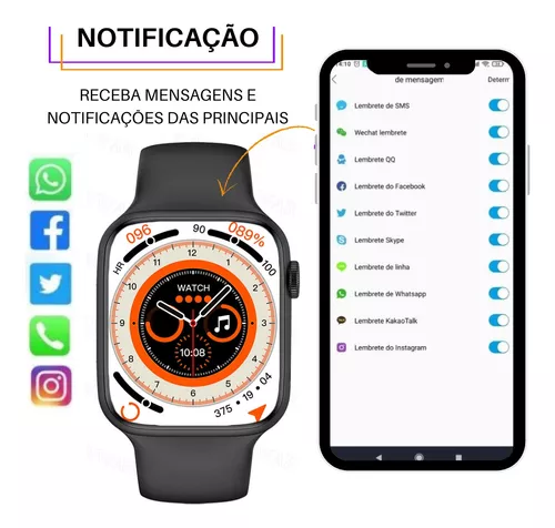SMARTWATCH BARATO COM SISTEMA DE PAGAMENTO NFC SEM CELULAR E AINDA
