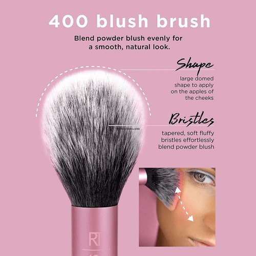 . 2024 Real Techniques, Everyday Essentials, Set De Brochas