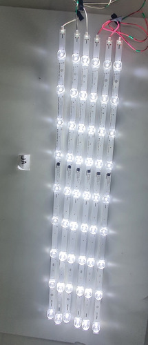 Crh Bxk65h1u72c3030t0609278 6 Tiras De 9 Leds Hisense 65agkv