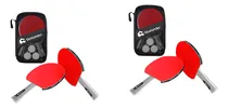 Comprar 2 Set De Raquetas Ping Pong Pelotas Profesional De Mesa