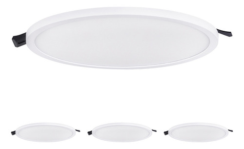 Pack 3 Lámparas Led 25w, 6500k, Estévez, Color Blanco